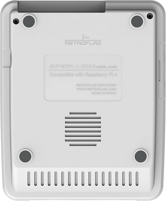 Retroflag Raspberry Pi Case, SUPERPi Case with Functional Power Button and Safety Shutdown for Raspberry Pi4 J Case