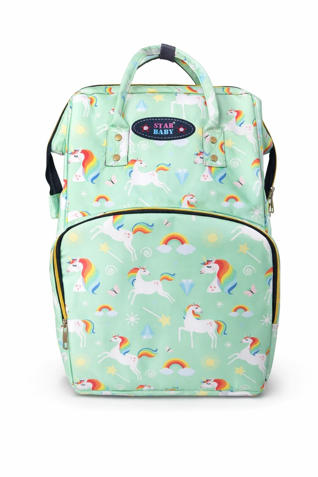 Kreevee Large Baby Diaper Bag – Water-Resistant Oxford Cotton, 800g – Spacious Travel Tote for Moms & Dads – Size 50x30x20cm – Stylish & Durable Nappy Bag Organizer-image-31