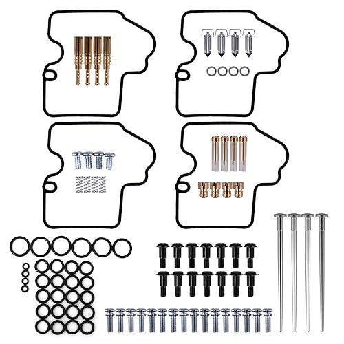 Kit de reparación de carburador Juntas Jets para Yamaha YZF R6 600 1999 2000 2001 2002 Carb