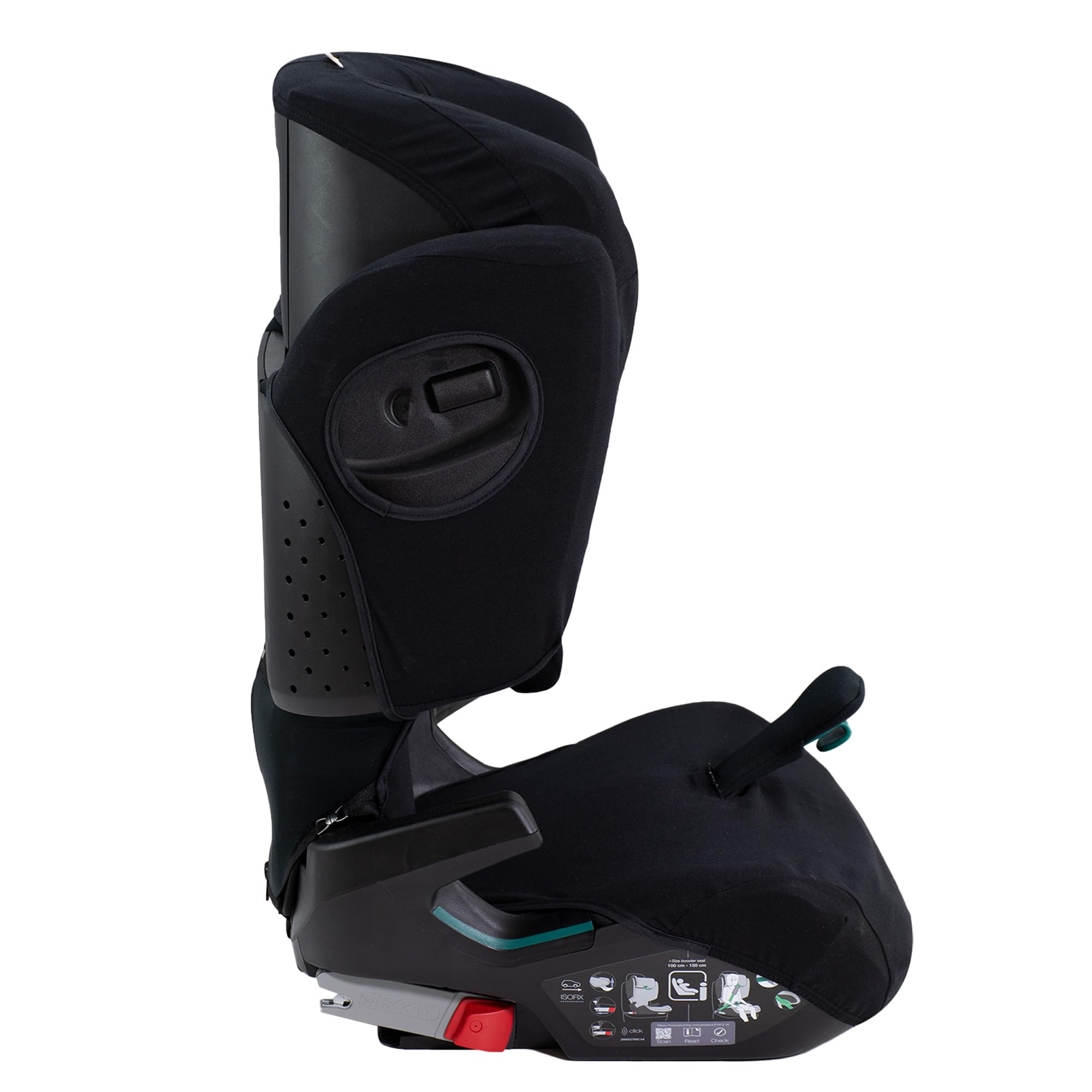 JYOKO Kids Housse pour Siège de Voiture Compatible avec Römer Kidfix (Romer Kidfix I-Size, Black Series)