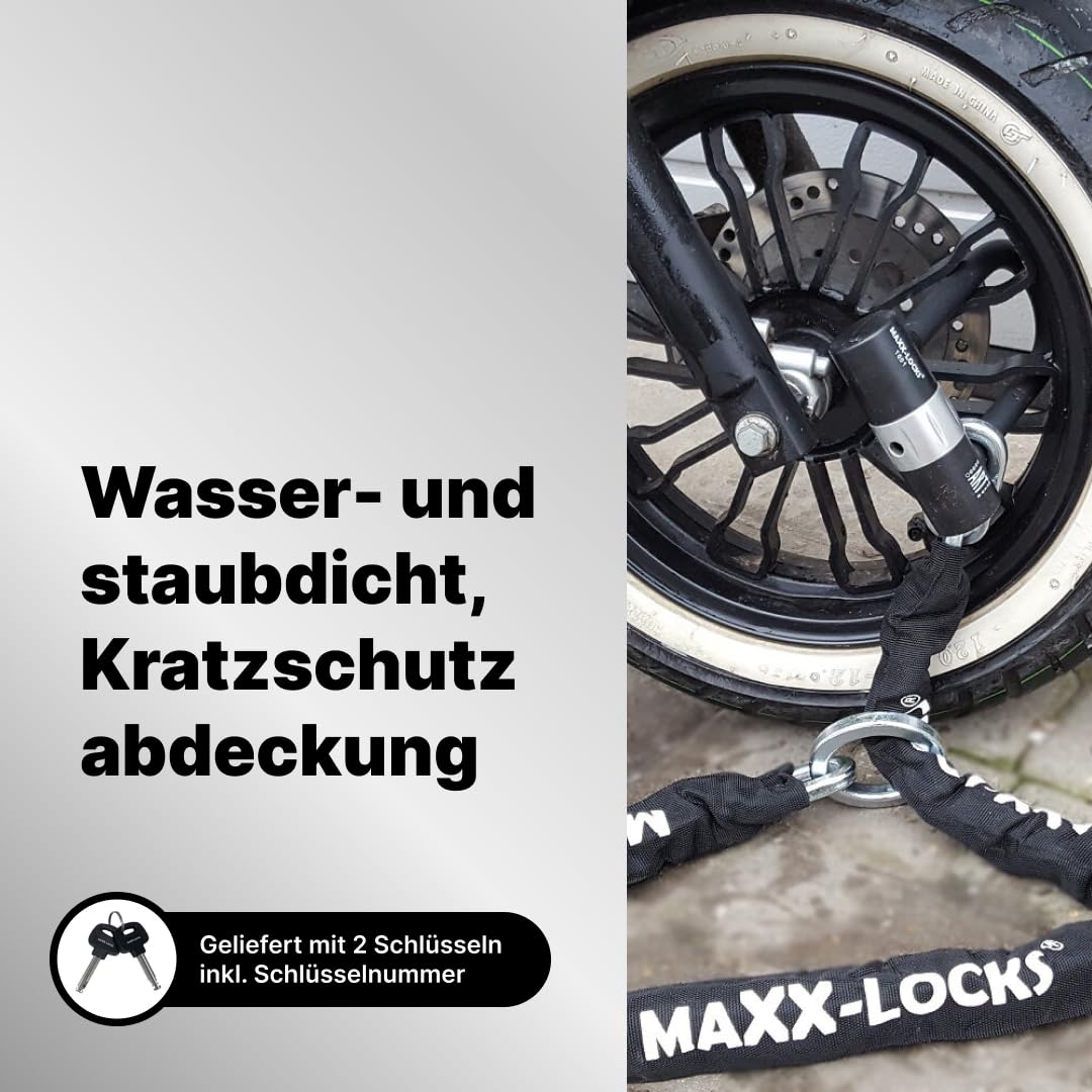 Tirau ART 4 Motorradschloss - 150 cm