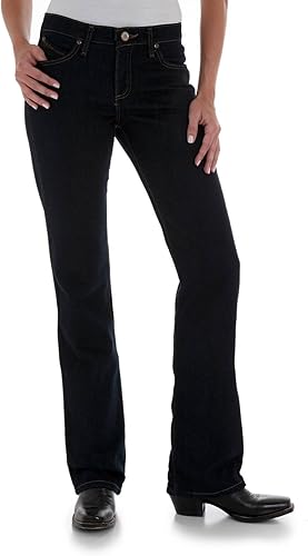 Wrangler Women's Dark Dynasty Ultimate Riding Q- Jeans Dk Dynasty 9W x 30L