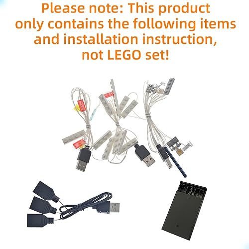 Miniatura 3 de Kit de luz LED compatible con Lego The Kwik-E-Mart - Juego de iluminación para los Simpsons 71016 modelo de construcción (juego de modelos no