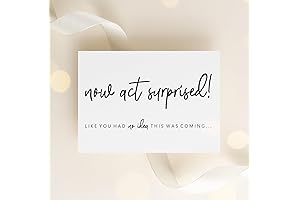 Now Act Surprised Like You Had No Idea Bridal Party Proposal Cards....