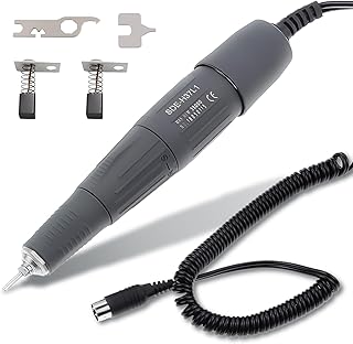 35K RPM Micromotor Handle, H37L1 Micro Motor for Lab, Jewelry, Ceramics, Silicone, Glasswork, Artware, Woodcarving