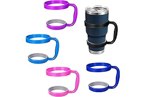 5-Pack of Stylish Tervis Tumbler Accessories: Portable Holders and Spill-Proof Handles