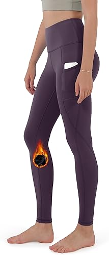 ODODOS Leggings de yoga de cintura alta para mujer con bolsillos, control de abdomen, no se transparentan, para entrenamiento, atletismo, correr,