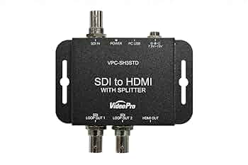 その他 VideoPro VPC-SH3STD SDI to HDMI MEDIAEDGE ( メディアエッジ ) VPC-SH3STD-TC タイムコード表示