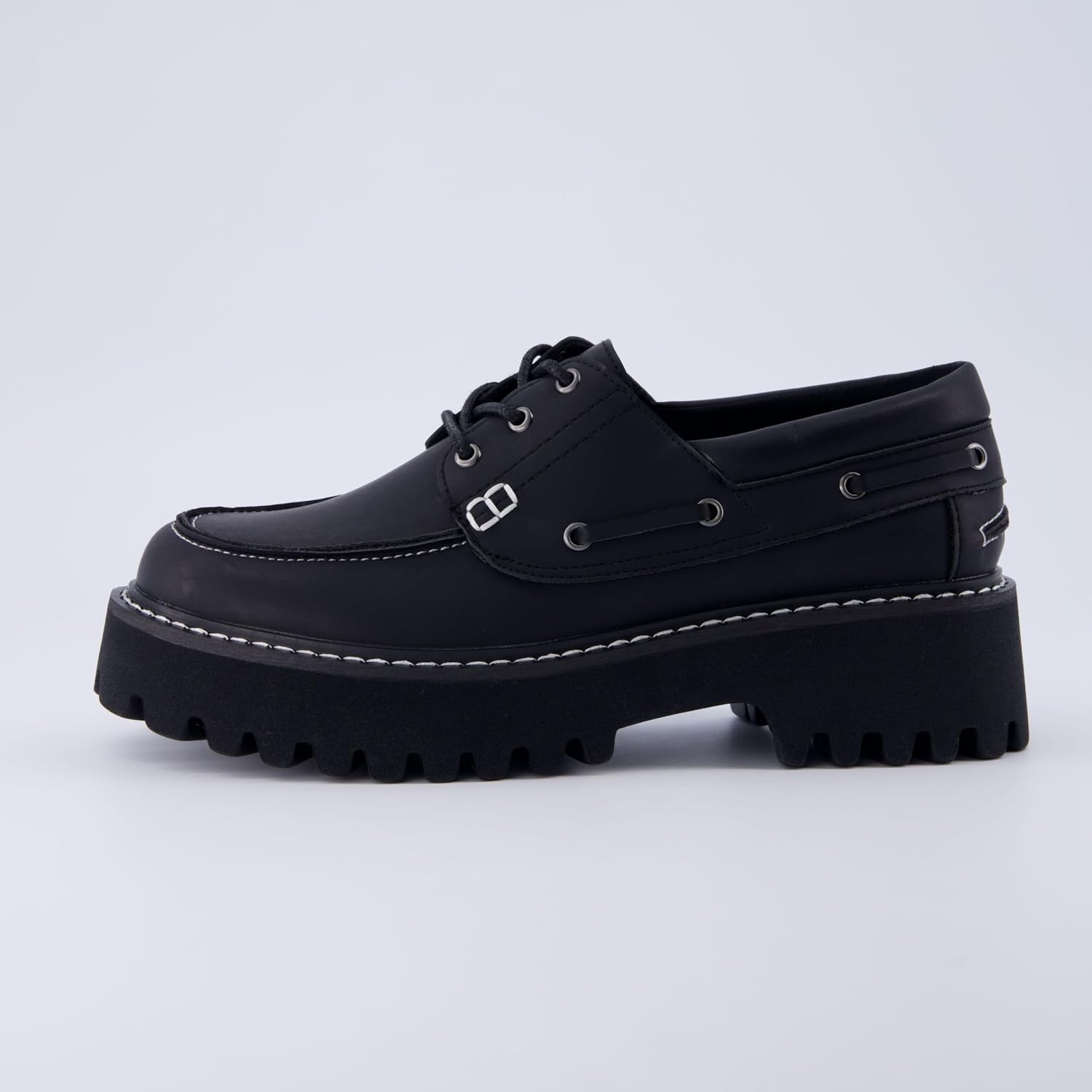 CUSHIONAIRE Women's Beam Chunky Boat Loafer +Memory Foam, Wide Widths Available