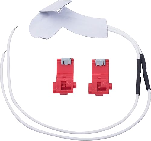 BlueStars - Dispensador de refrigerador ultra duradero WR49X10173, kit de calentador de tubo de agua de repuesto - Ajuste exacto para refrigeradores