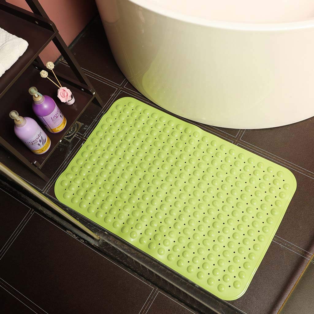 Tapis de douche antidérapant ventouse tapis de bain toilette 50x50cm