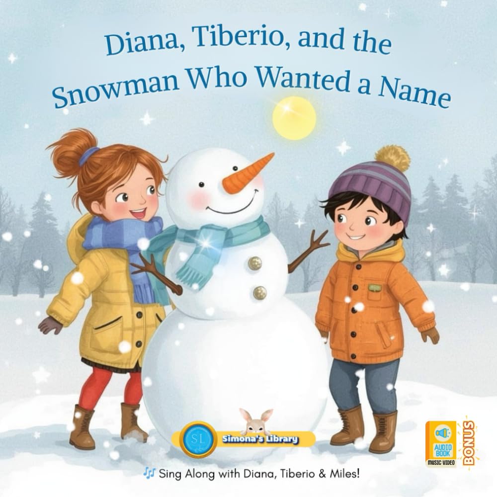 Diana, Tiberio, and the Snowman Who Wanted a Name