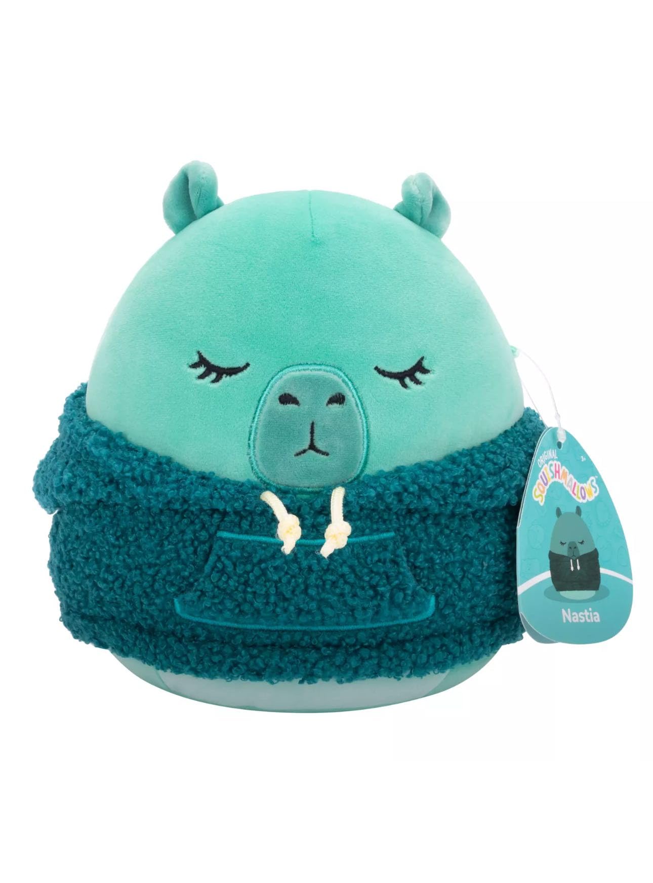 Squishmallows Original 8-Inch Christmas 2024 Hoodie Squad Plush- Official Jazwares Stuffed Animal Toy, Add to Your Squad