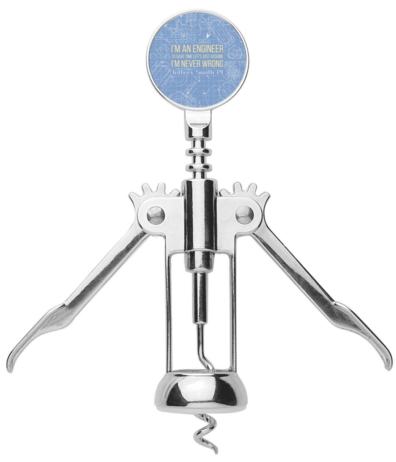 Personalized Engineer Quotes Corkscrew