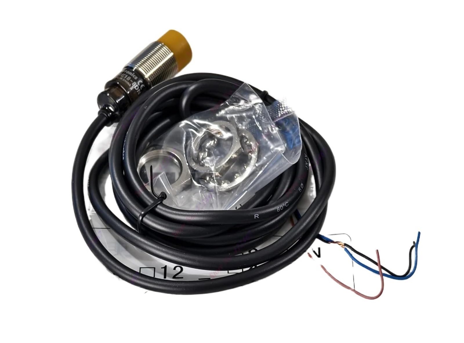 XDDQWSWA 1PC PRE18-8DP PRE18-8DN PRE18-5DP PRE18-5DN Proximity Switch Sensor(PRE18-5DN NPN NO)
