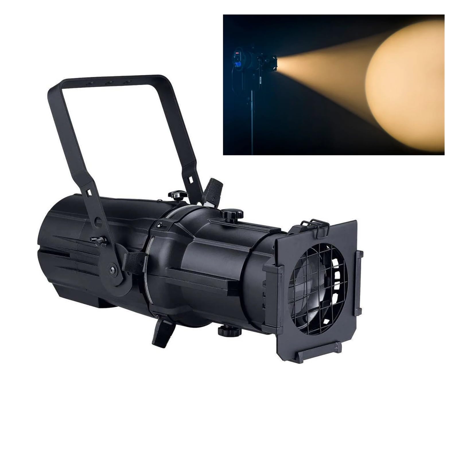 150W Profesjonalne światło wideo Zoom 19 stopni 26 Elipsoidalny profil reflektora do teatru, ślubu, pokazu mody Scena Teatralna(19 degree)