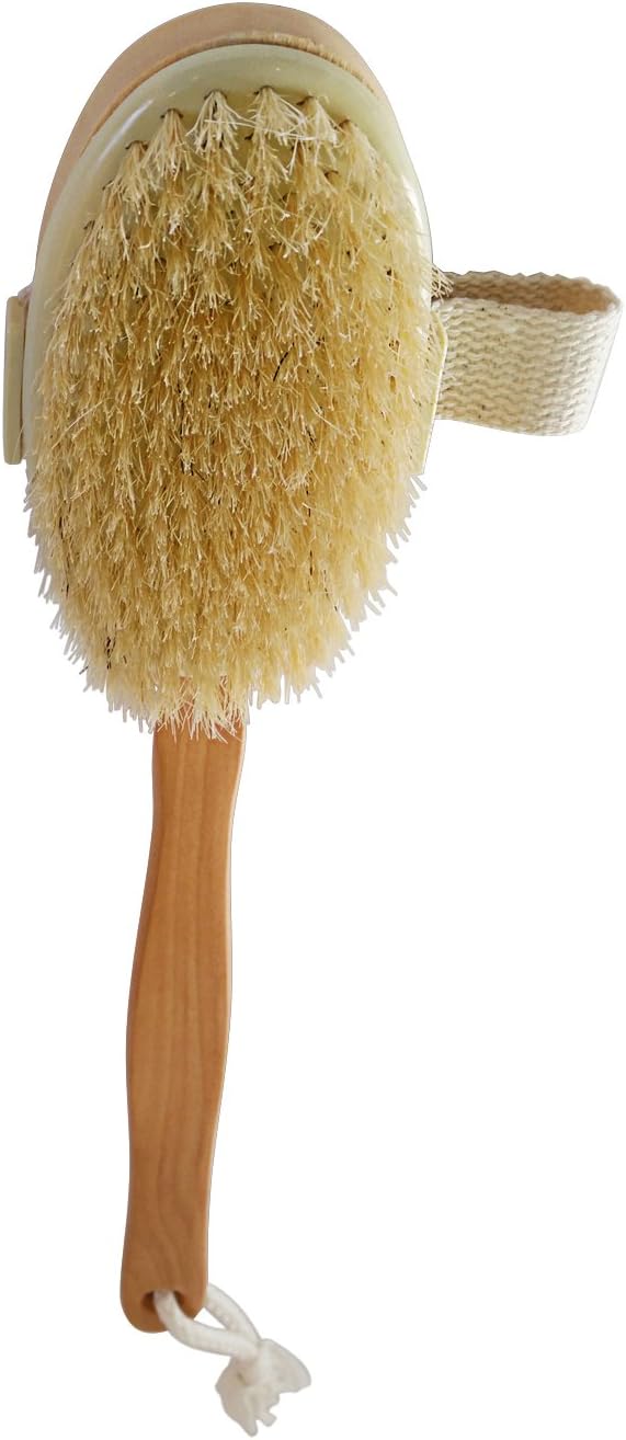 Maple Wood Bath Brush with long Handle