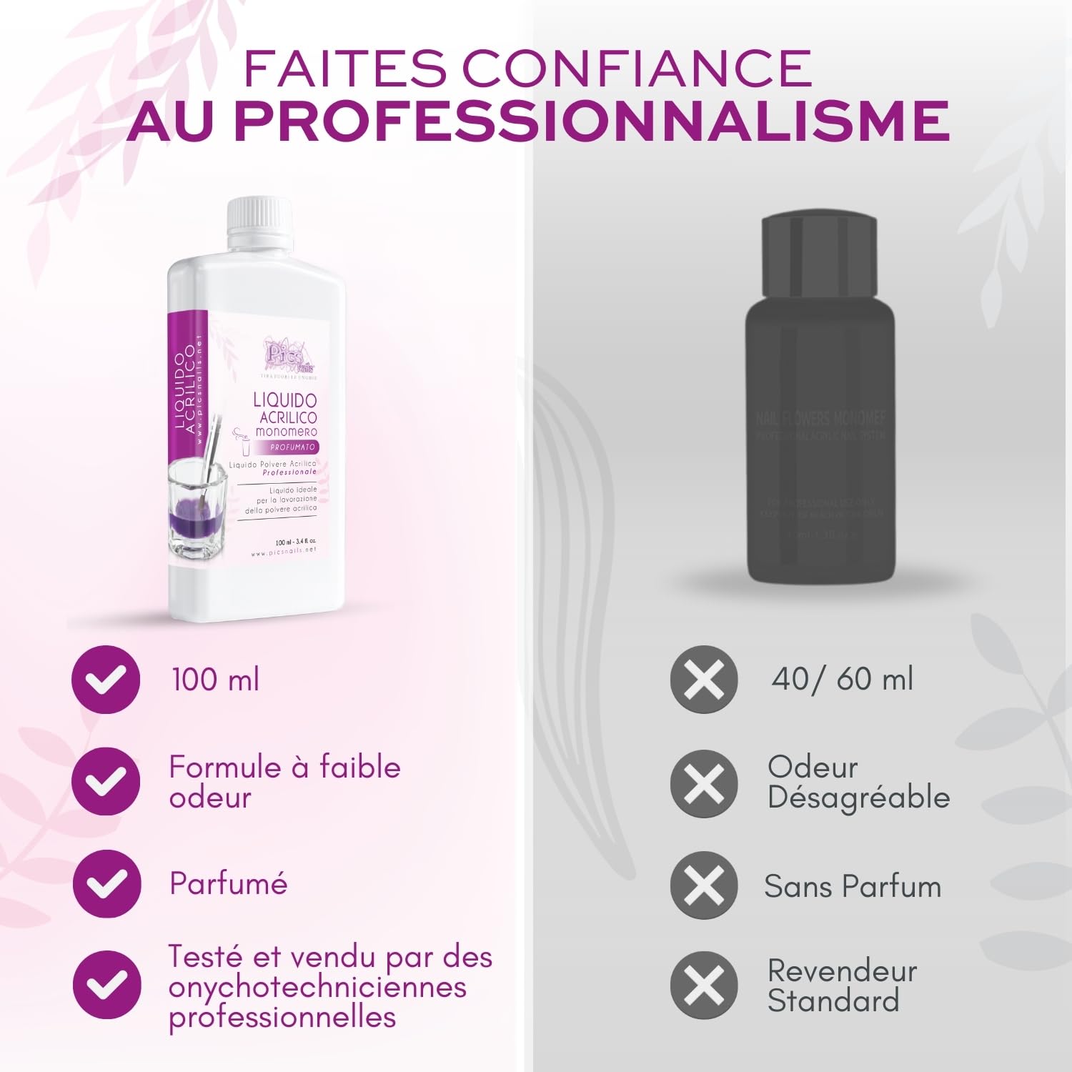 Monomer do paznokci akrylowy profesjonalny 100 ml - perfumowany - akrylowy proszek do odbudowy paznokci, przydatny do modelowania akrylowego proszku do paznokci.
