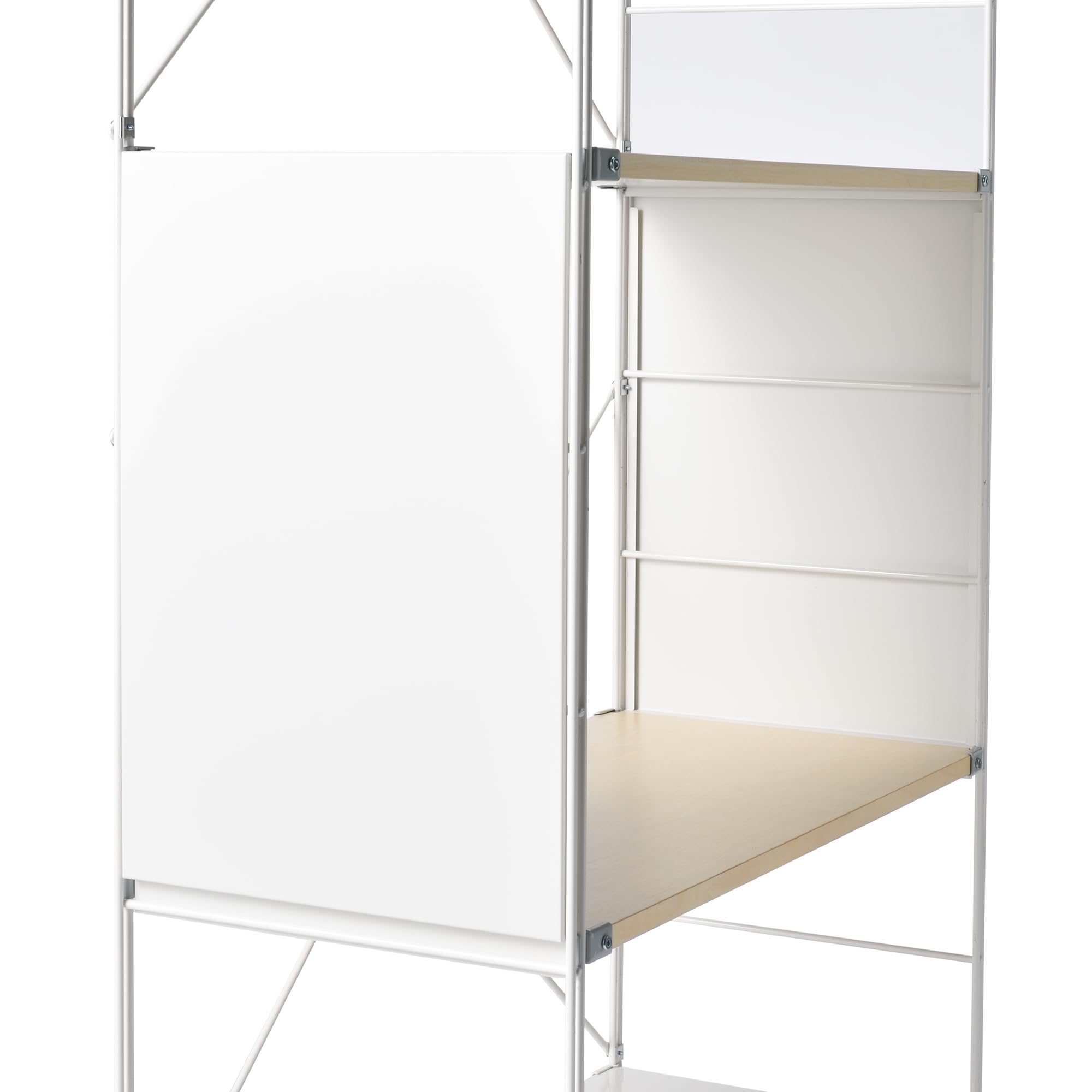 Amazon.com: 無印良品 MUJI 82141160 Steel Unit Shelf, Side Panel