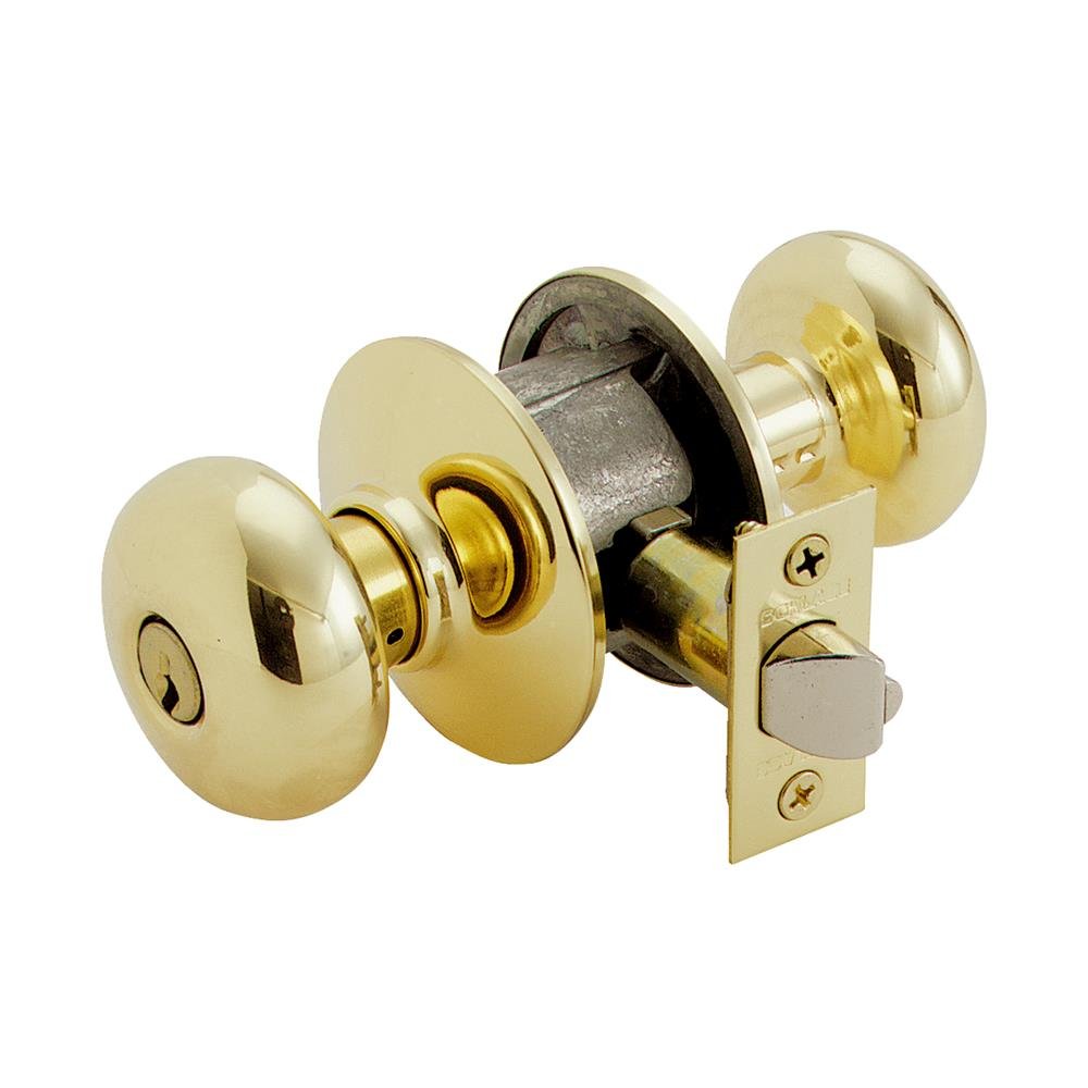 Amazon.com: Schlage F51A Plymouth Keyed Entry Lock C Keyway with