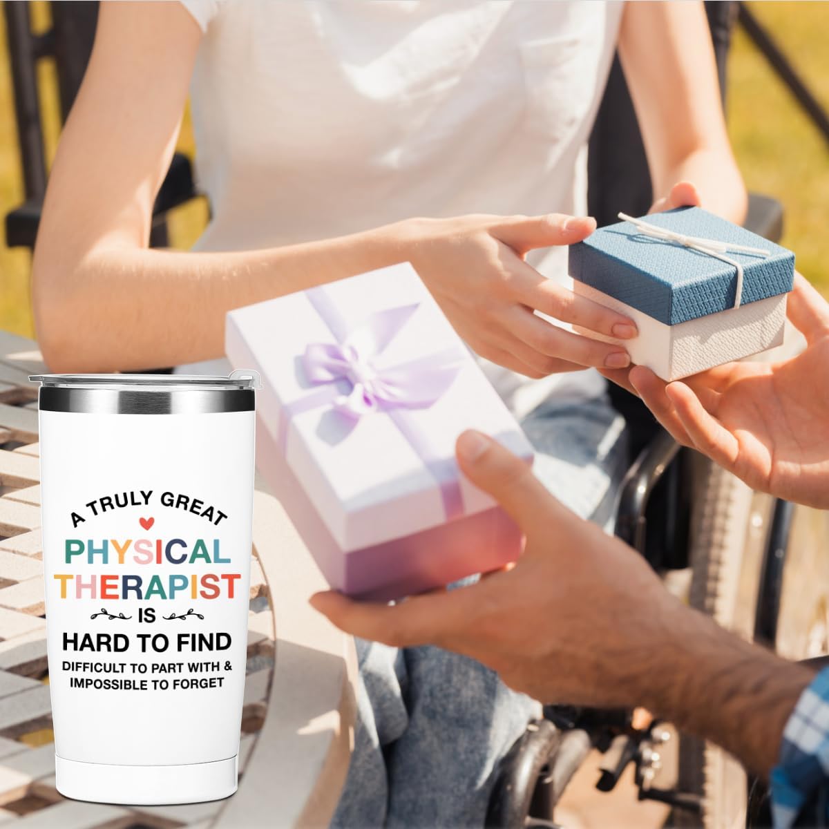Physical Therapy Gifts Tumbler, Physical Therapist Gift Water Bottle, Appreciation Gifts, Double Wall Travel Coffee Mug Stainless Steel Vacuum Insulated Thermal Cup PT Gift for Women Coworker - Image 6