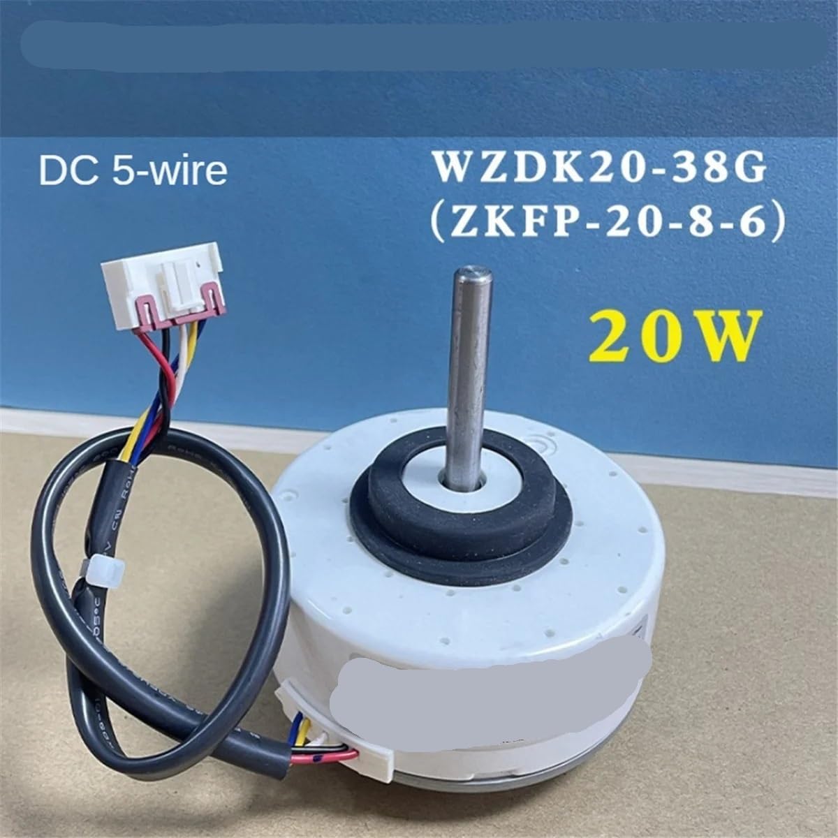 For WZDK20-38G Klimaanlagen-Innenmotor (ZKFP-20-8-6) 20 W bürstenloser DC-Lüftermotor for den Haushalt