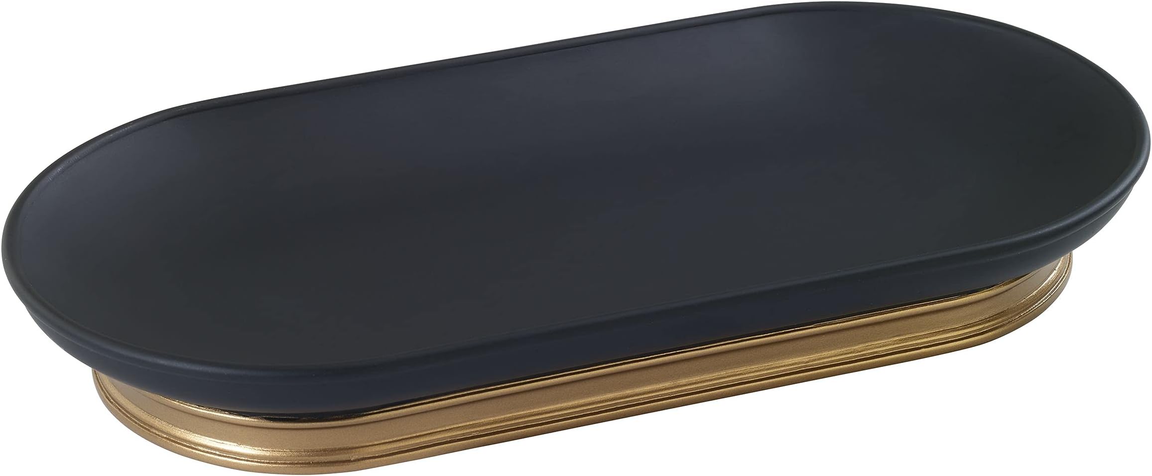 Avanti Linens Memphis Collection, Vanity Tray, Black