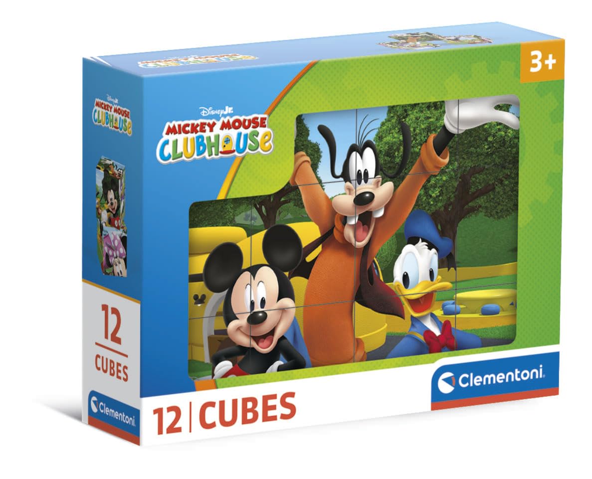 CLEMENTONI CUBI 12 MICKEY MOUSE CLUB HOUSE 2026-41348