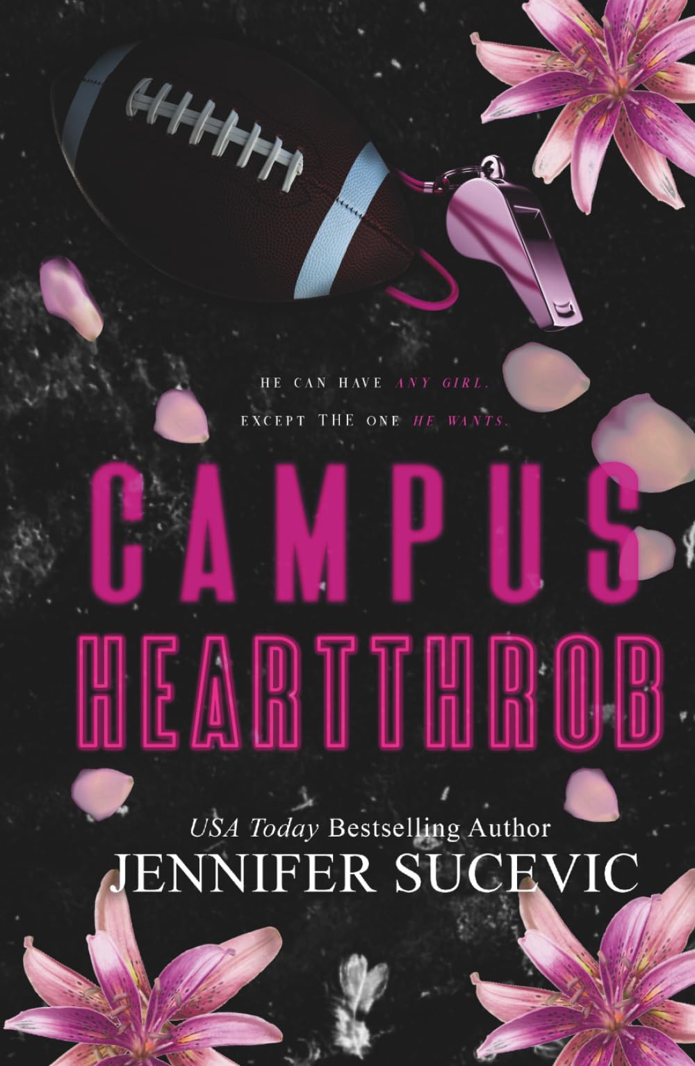 Campus Heartthrob: An Enemies-to-Lovers Fake Dating College Sports Romance (The Campus Series)