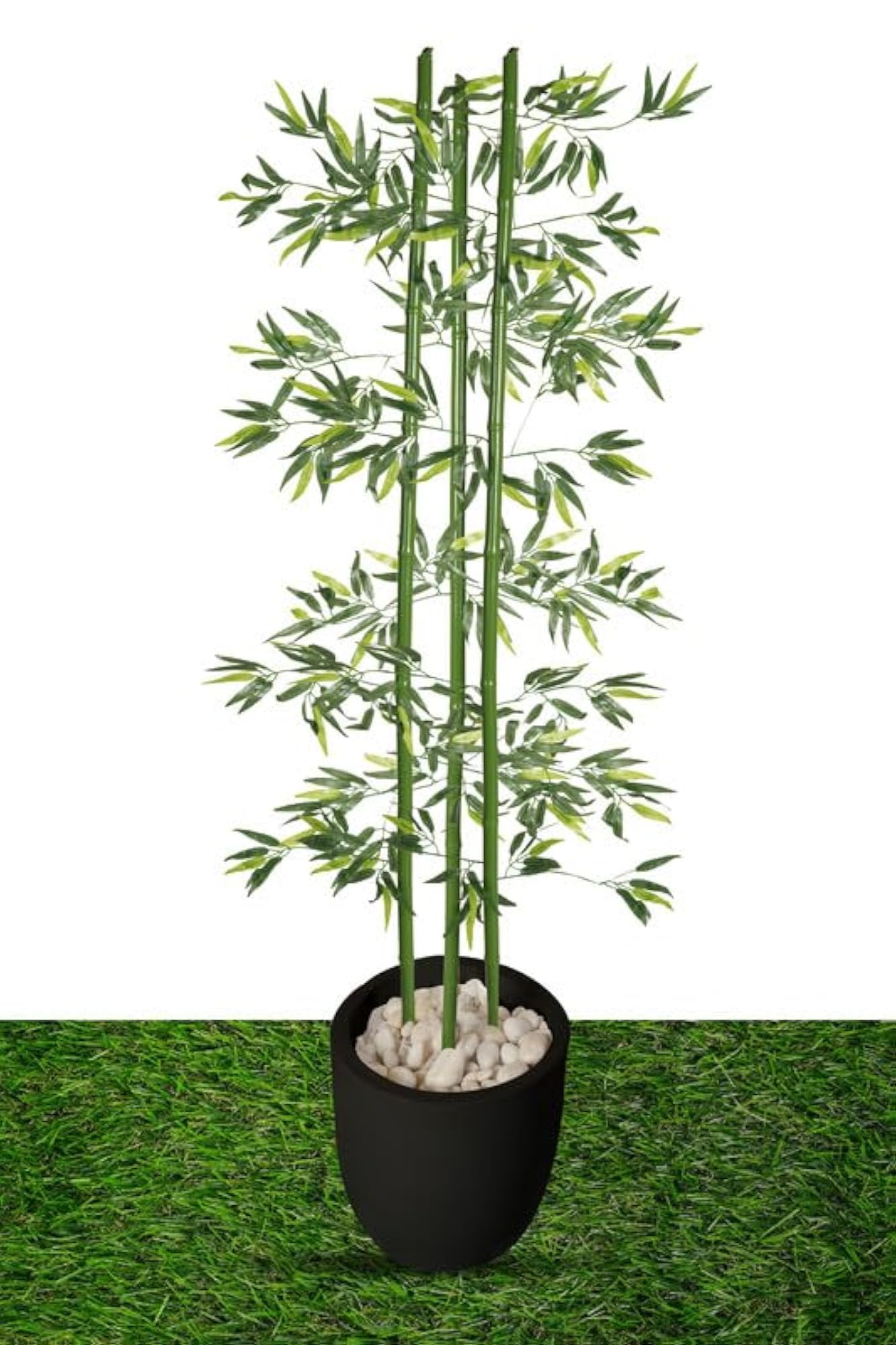 Artificial Bamboo Tree for Home Decoration, Set of 6
