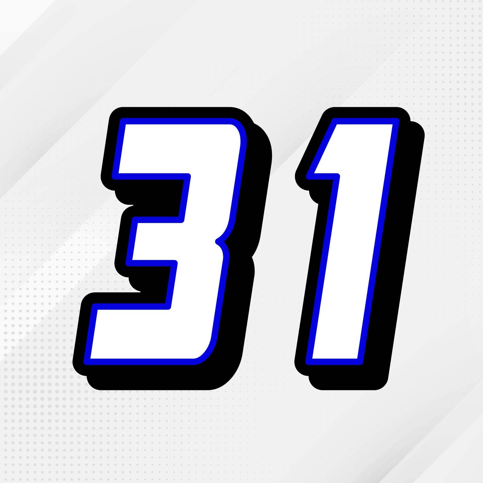 no　イニシャルR,M Amazon.com: MC MOTOPARTS 3 pcs Personalized Custom Number Stickers