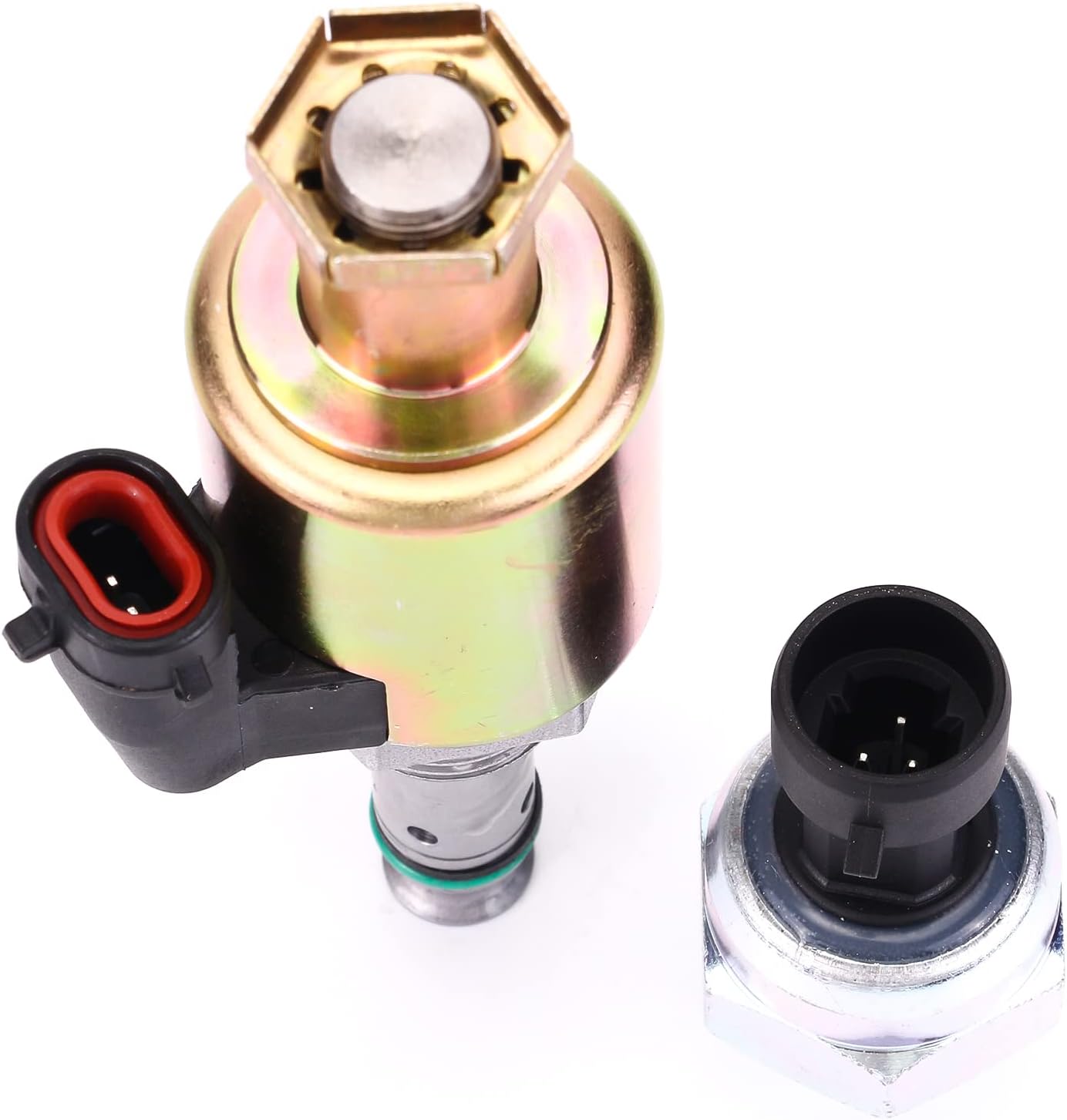 7.3L Fuel Injection Pressure Regulator Sensor, IPR Valve & ICP Control with Electrical Connector Pigtail Wire Harness Sensor for F250 F350 F450 F550 F650 F750 E350 E450 E550, 1829856C91