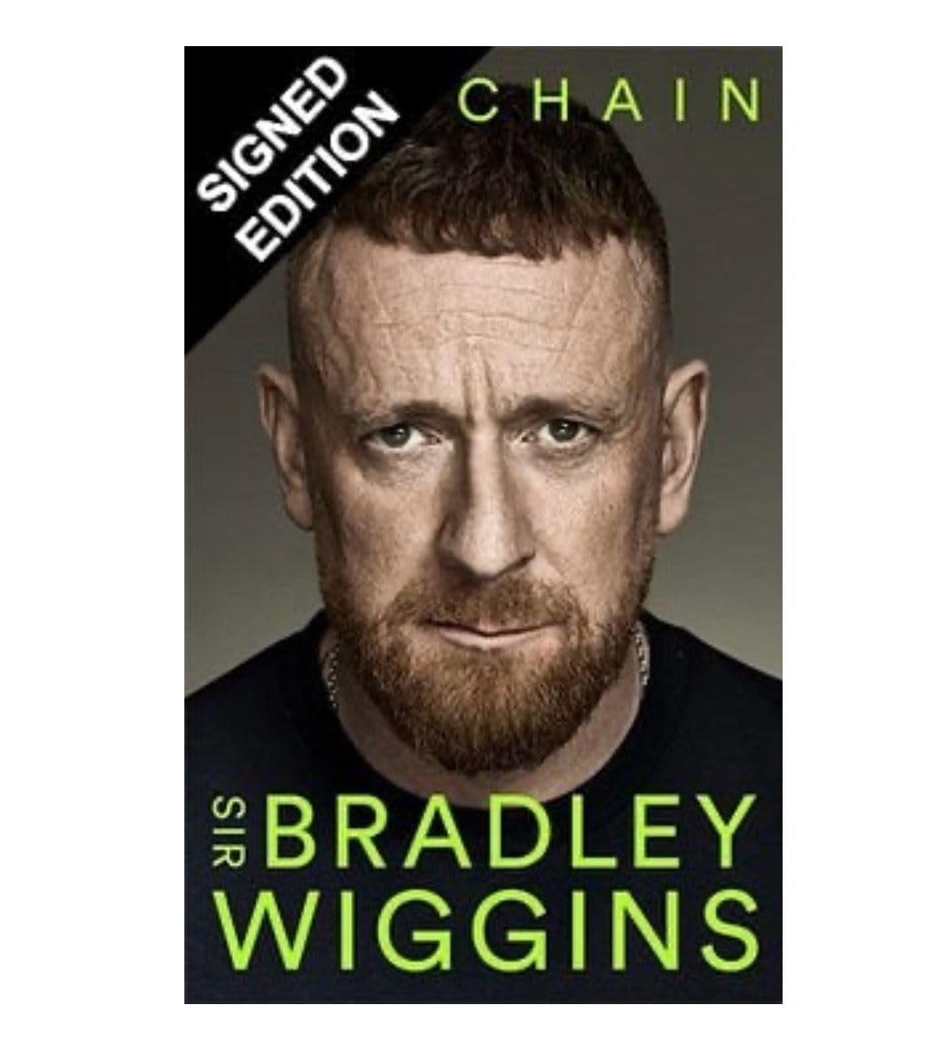SIGNED Bradley Wiggins Book The Chain & Certificate of Authenticity Memorabilia Autograph Auto