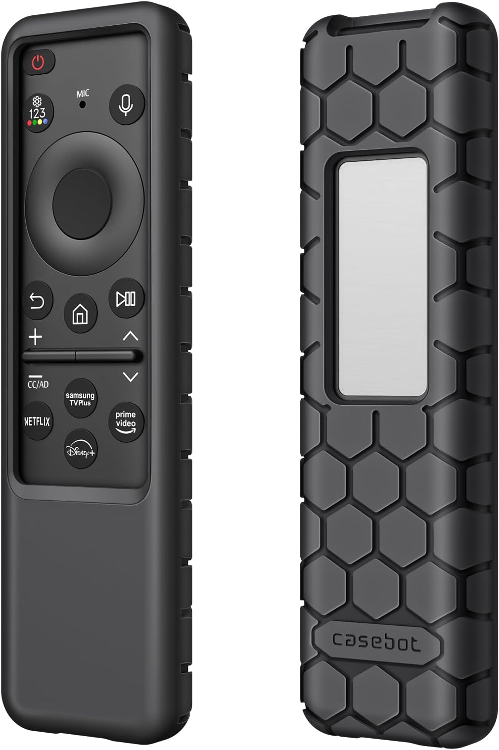 Fintie Protective Case for Samsung Smart Solar Cell Remote Control 2023 TM2360E / TM2361E BN59-01432A BN59-01432J Light Weight Kid Friendly Non-Slip Shockproof Silicone Case Cover