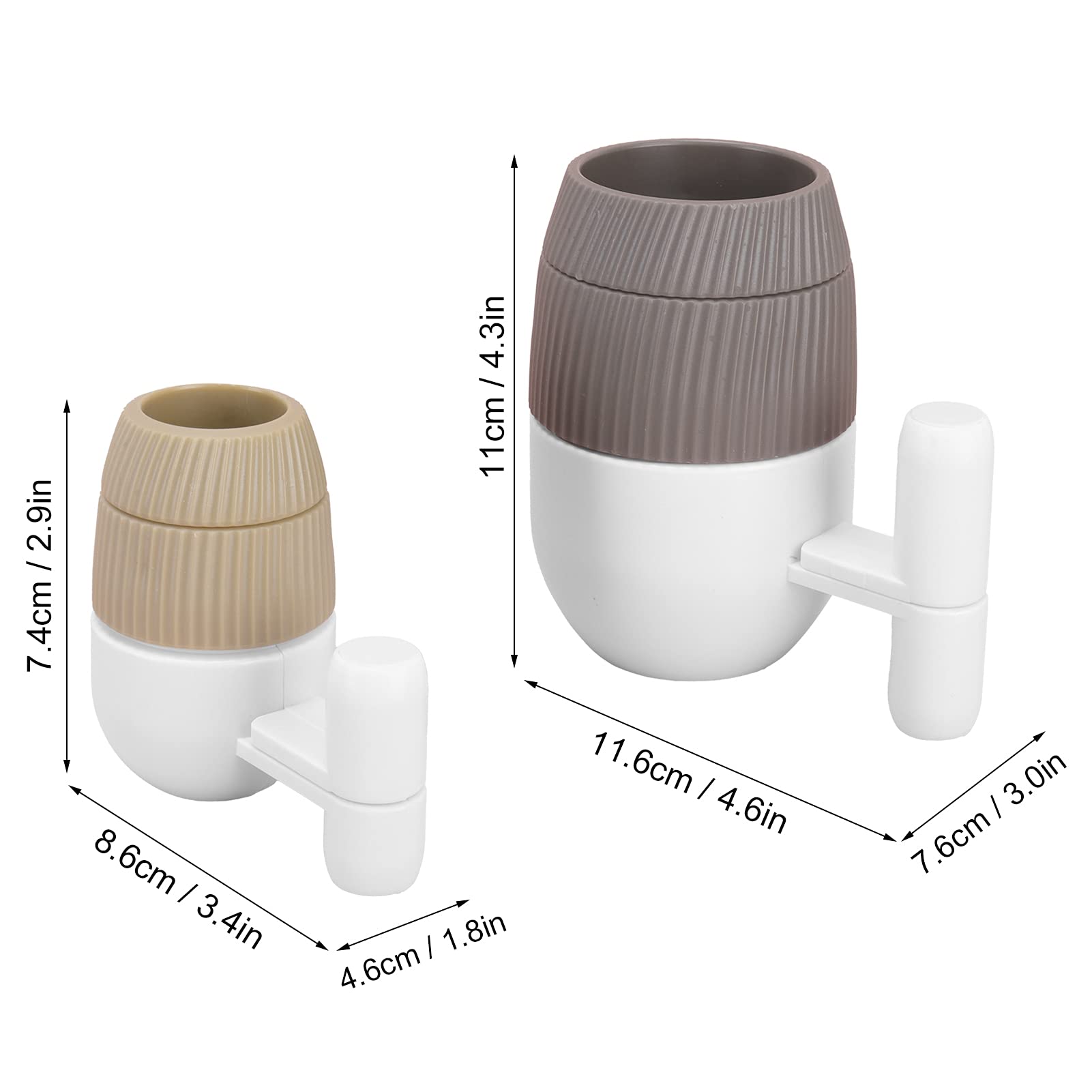 Meatball Scoop, Mini Meatballs Meat Maker Tool with Large and Small Maker 2Pcs PP DIY for Home Restaurant Kitchen