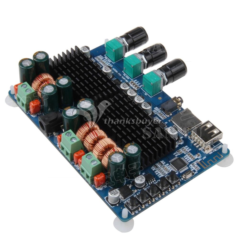 Generic Bluetooth USB TF Decoder 2.1 Channel Digital Amplifier Support Bluetooth Receiver MP3 WMA WAV FLAC-image-19