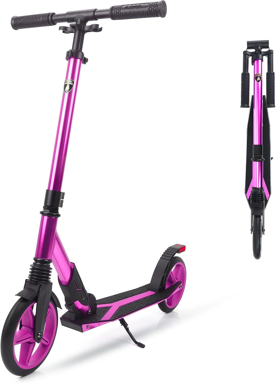 Lamborghini Kick Scooters for Kids Ages 8-12 - Premium Kids Scooter with Foldable Aluminum Frame and Adjustable Handlebars