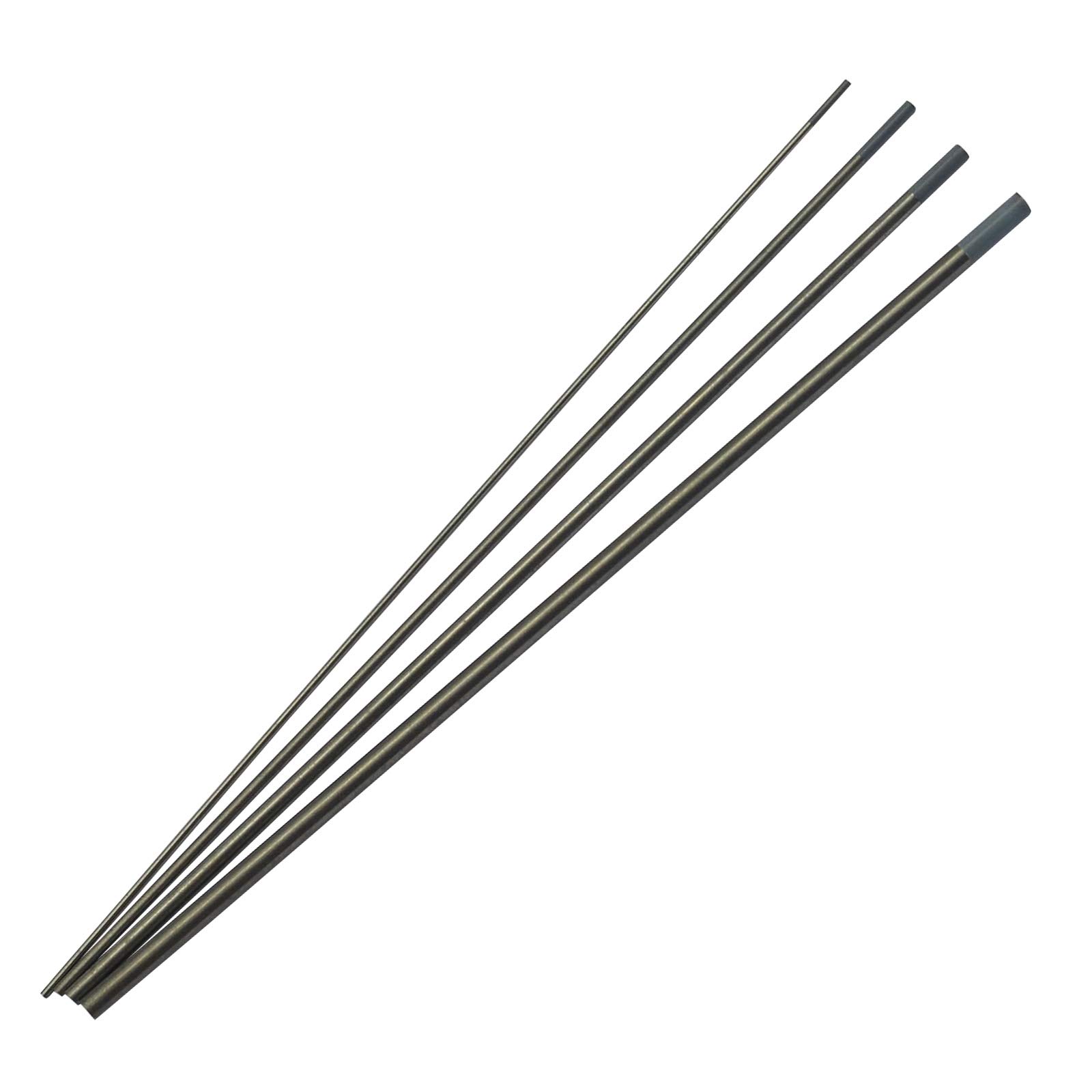 YESWELDER TIG lassen wolfraam elektrode 2% Lanthaan 2,4mm x 175mm (blauw, WL20/EWLa-2) 10-pk