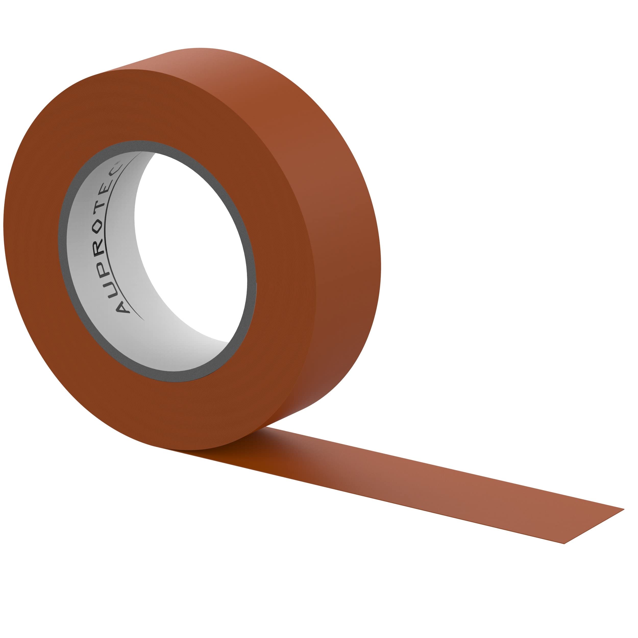 AUPROTEC VDE Nastro Isolante Elettrico PVC 15mm x 10m DIN EN 60454-3-1 marrone