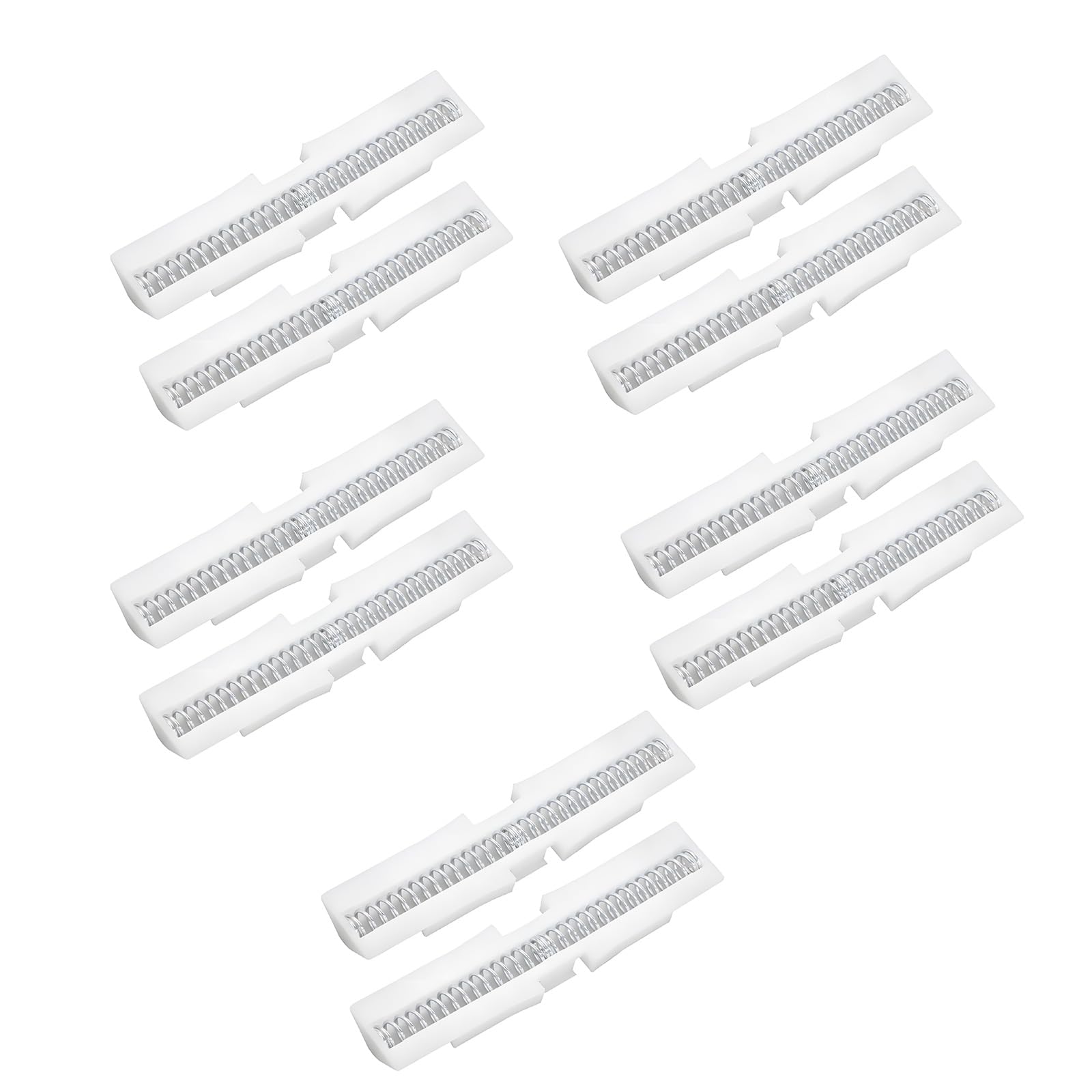 Elnwnnkc Multicolor Space Efficient Spring Loaded Sliding Door Guide Rails Featuring Quiet Operations And Simple Setups Space Saving Door Guide