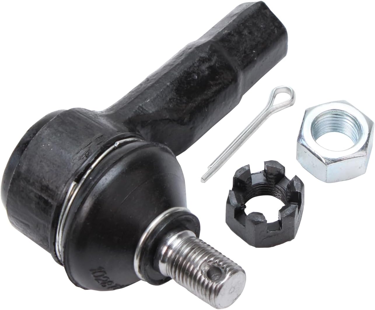 Detroit Axle - Pair (2) Front Outer Tie Rod Ends Replacement for 1995-2002 Suzuki Esteem - [1996-1997 Suzuki Swift]