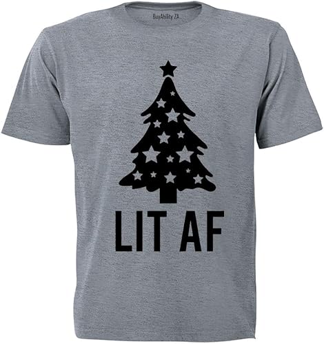 Unisex Lit Christmas Tree - Adults - T-Shirt
