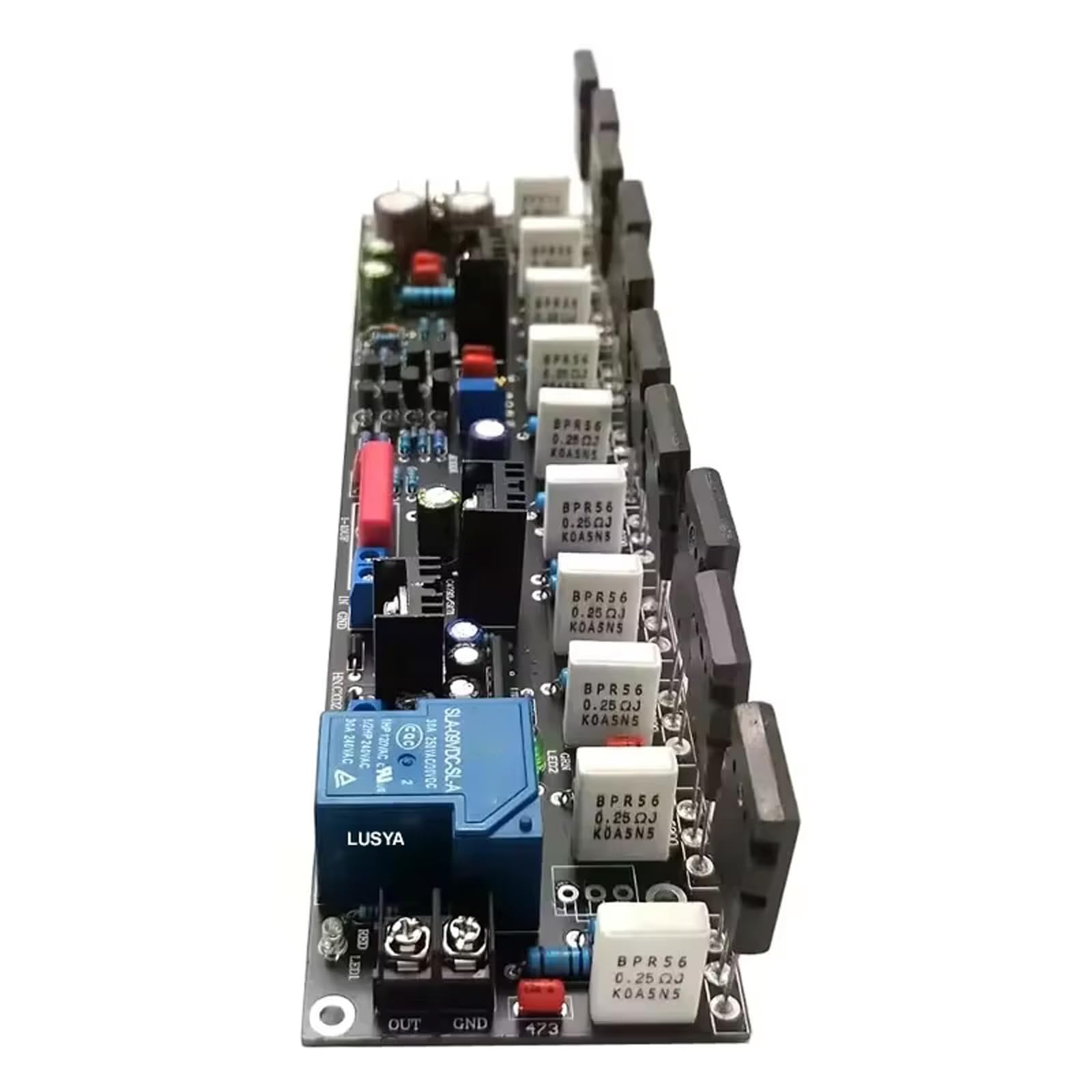 Circuito amplificatore da 500 W alte prestazioni Transistor A970 / C2240 Doppio design differenziale Amplificatore potenza stereo avanzato per altoparlanti