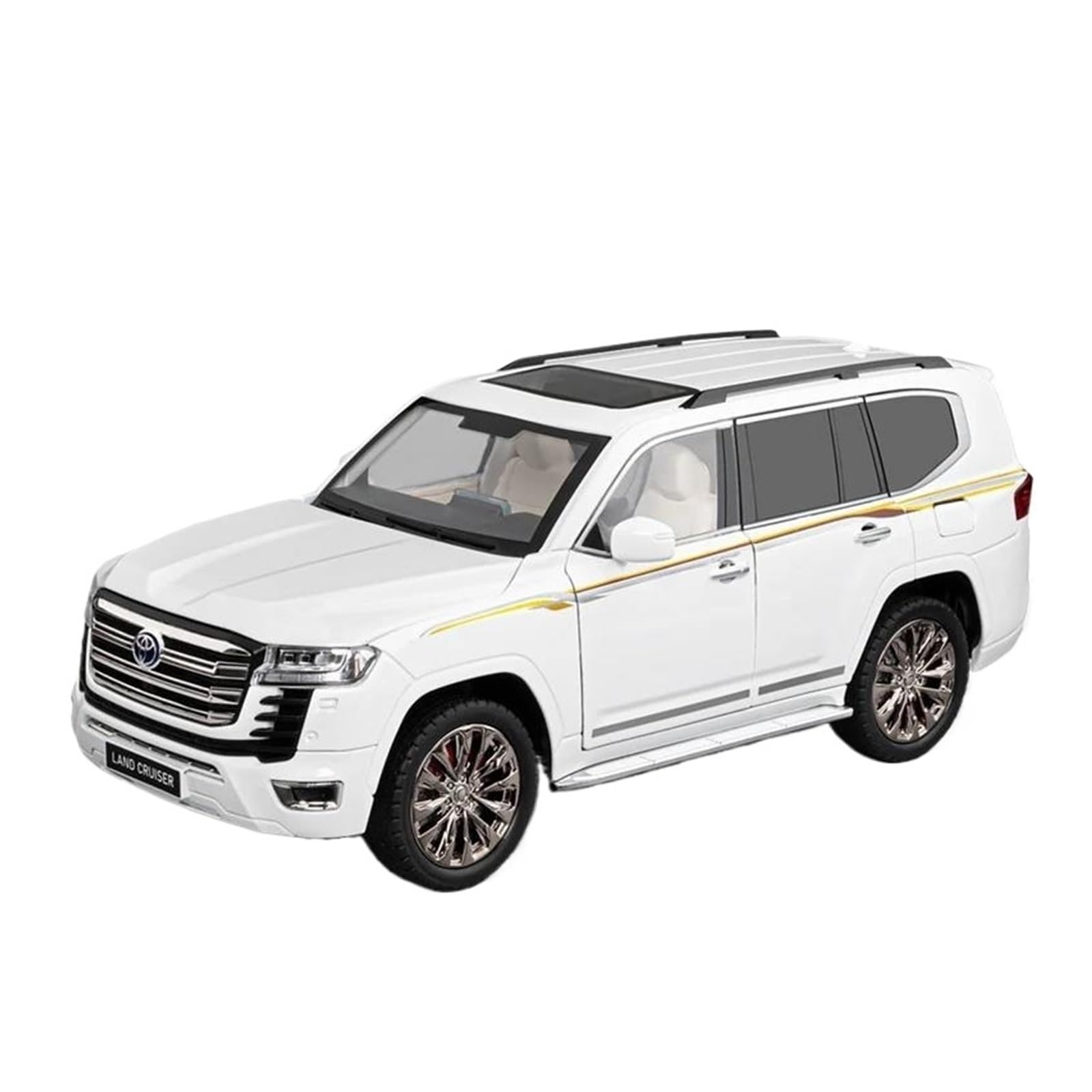 Amazon | ダイキャストカー 1:18 に適合トヨタ ランドクルーザー LC300