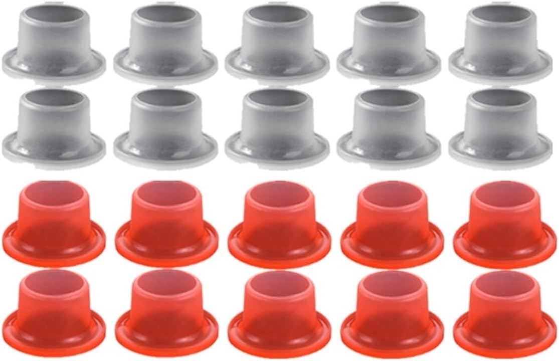 50-300PCS Faucet Gasket Rubber Pipe Sealing Washer Silicone Tape Triangle Valve Hose Plumbing Joint Plugs(Transparent 50PCS)