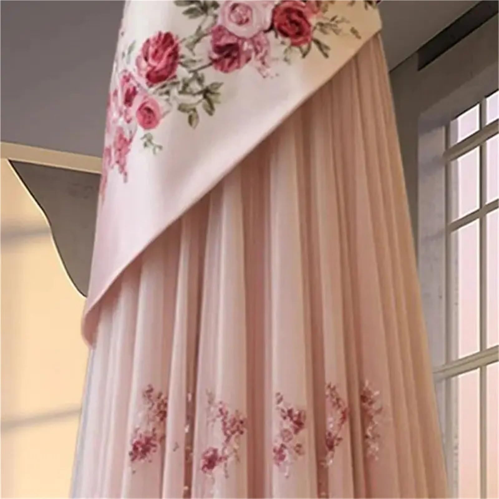 Gonna Lunga Estiva con Stampa Floreale da Donna, a Vita Alta, Elegante, Patchwork, Ampia Gonna a Ruota, Pieghe Vintage per Donna