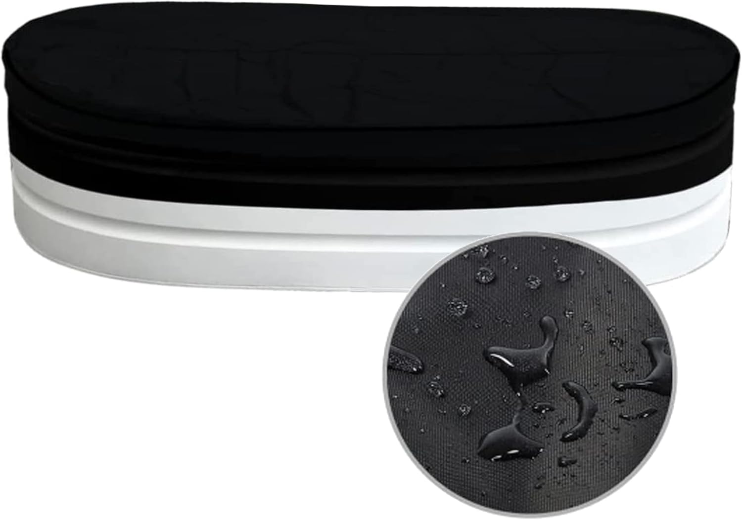 Stock Tank Cover 4FT*2FT*2FT, Waterproof Oval Stock Tank