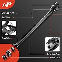Vista 3 de A-Premium Eje de transmisión delantero completo, eje de transmisión, conjunto de eje de transmisión compatible con Jeep Cherokee 1987-2001, Comanche