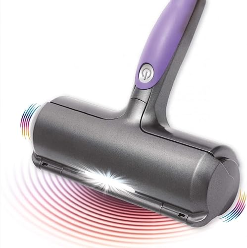 Miniatura 2 de Generic Sonic Technology - Rodillo de depilación de mascotas para cualquier superficie del hogar, para perros y gatos, con LED, no necesita adhesivo