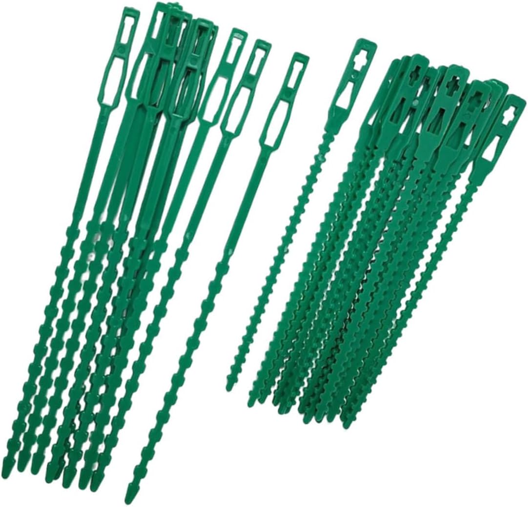 200pcs Garden Plant Ties Multi-Functional Cable Ties for Plants Lengths Support Flowers and Garden Arrangements